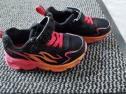 Buty dla chłopca, r. 25 czerwono pomarańczowe
