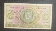 BANKNOT1 FUNT SZTERLINGOWY THE STATES OF GUERNSEY  -XF 