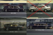 Mercedes Benz Collection 5 - IXO 1:43 W100, R107, W115