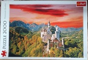 Puzzle 2000 el. Zamek Neuschwanstein, Bawaria. TREFL