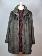 Futerko PIED A TERRE 40 42 L XL Sztuczne Futro Glamour Eleganckie