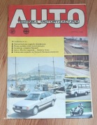 Gazeta magazyn Auto listopad 1988 Autobusy Renault IKARUS Audi i inne auta 
