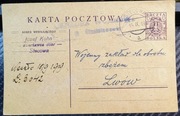 Karta pocztowa ze znakiem cenzury wojskowej 1919