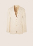 Hackett London Marynarka Bawełniana Len Ecru 48/M