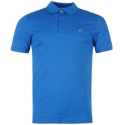 Koszulka Polo KANGOL blue niebieska brit fit L = M 100% bawełna nowa z UK