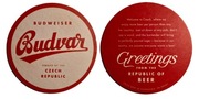 PODSTAWKA POD PIWO  > BUDWEISER <  
