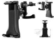 UCHWYT SAMOCHODOWY DO TABLETU 4-10 CALI DO KRATKI WENTYLATORA OBRACANY 360