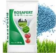NAWÓZ DO TRAWY 25kg COMPLEX BEZCHLORKOWY do TRAWNIKA GRANULOWANY ROSAFERT