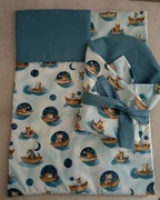 Kolerka,kocyk i rożek dla niemowl