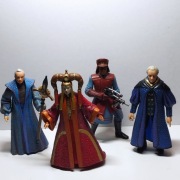 Star Wars 1 Mroczne Widmo- Amidala, Panaka, Palpatine, Finis Valorum
