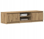 Szafka RTV Artisan Oak 140x40x36 cm Drewno klejone