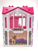 Wakacyjny Domek dla lalek. Rozkładany Barbie Glam House Vacation