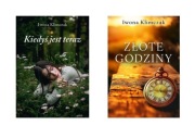 Zestaw dwóch książek Iwony Klimczak ("Kiedyś jest teraz" i "Złote godziny")