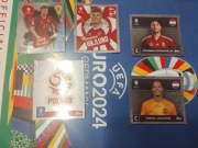 Toppa euro 2024 rzadkie    naklejki topps foil cena za szt 