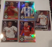 Zestaw kart piłkarskich Topps premier league Retro Threads i Full Force 