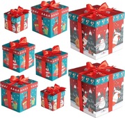 Zestaw kartonów na prezenty lub do dekoracji