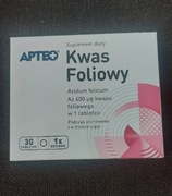 Kwas foliowy 30 tabletek. Apteo