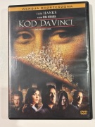 KOD DA VINCI  T. Hanks, I. McKellen, J. Reno - stan idealny, gwarancja