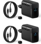 Ładowarka Anker 45 W USB C, (2 sztuki)