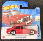 Hot wheels Mercedes benz czerwony 500e nie premium 
