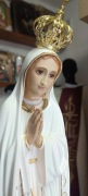 Figura Postać Matka Boża Fatimska 72cm szklane oczy KRAJ WŁOCHY 