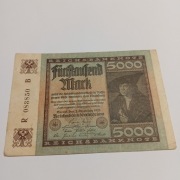 5000 Marek 1922 rok
