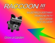 Roblox Grow a Garden RACCOON ! NAJ TANIEJ ! ORYGINAŁ PET !!! FAST !!!
