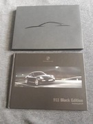 2011 Porsche 911 Black Edition Prospekt niemiecki twarda okładka etui