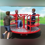 Karuzela tarczowa platformowa plac zabaw