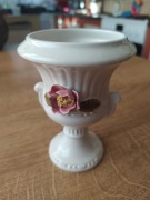 Piękny Porcelanowy Wazonik Amfora Włochy Amforka