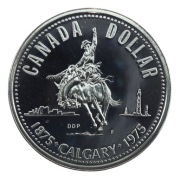 Kanada 1 dolar, 1975 100 rocznica - Calgary