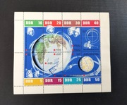 Niemcy DDR Mi 926-933 ** Arkusz Rocznik 1962