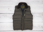 TIMBERLAND__PUCHOWY BEZRĘKAWNIK KAMIZELKA__CIEMNY BRĄZ__L