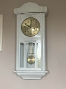 Zegar ścienny biały vintage