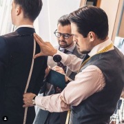 Opaski na koszulę obręcze metalowe vintage złote garniturowe Peaky Blinders