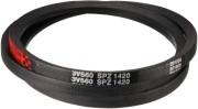 Pasek klinowy SPZ1420 – sourcing map, 1420 mm, gumowy, jak nowy