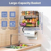 Kosz,organizer wiszący na owoce i warzywa