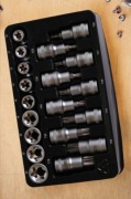 Zestaw nasadek i kluczy wpustowych TORX 19szt. Nowe 