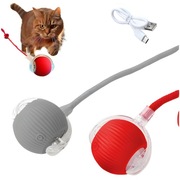 Zestaw 2x Interaktywna Uciekająca Piłka Zabawka Dla Kota Do Zabawy