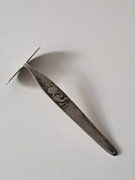 Łyżeczka popychaczka dla dzieci Max & Moritz WMF 90-1  posrebrzana Niemcy 