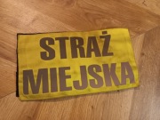 Emblemat odblaskowy straż miejska na rzep logo 