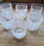 KUFELKI/KUBECZKI a'la kryształ do ponczu, grzanego wina i nie tylko 