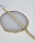 Bransoletka ze stali nierdzewnej.