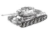 IS-2 Czołg 1:100 Metal model 3D. Gratis do gry planszowej (Napoleon)