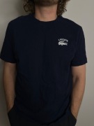 Granatowa koszulka LACOSTE Rozmiar XL 100% bawełna Stan bardzo dobry