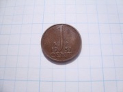 Holandia moneta 1 cent 1951 brąz