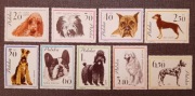 Polska Fi 1226-1234** Rasy psów 1963r nr 61 !!!
