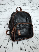 Super plecak z Eko skóry Pojemny Mieści A4 Herisson