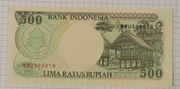 Banknot UNC Indonezja 500