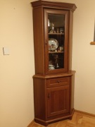 Witryna narożna Kent BRW kasztan 